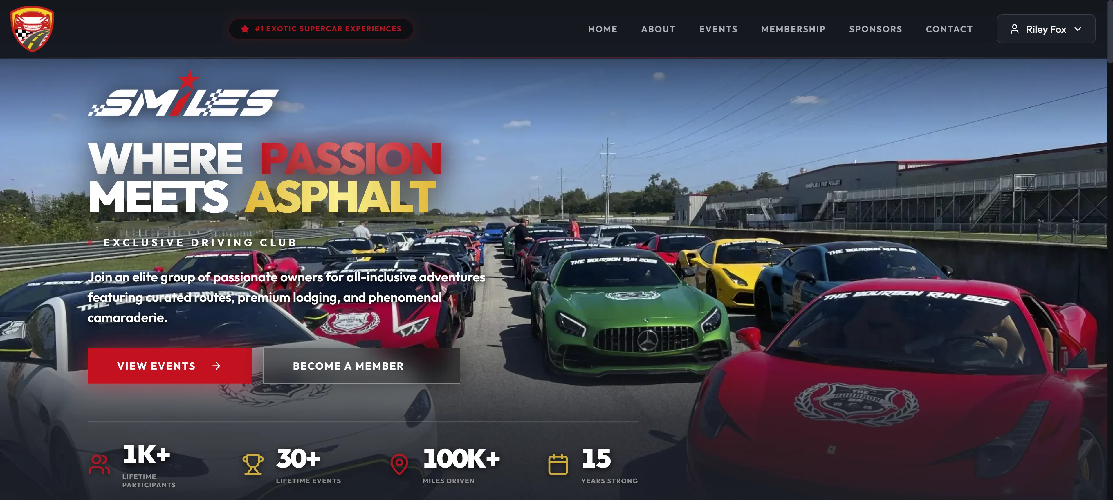 Smiles Inc — project screenshot showing the live interface